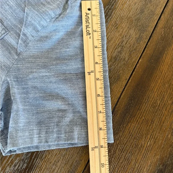 Volcom Men's Blue Button-Down Short Sleeve Modern Fit Shirt Size L - Picture 7 of 9